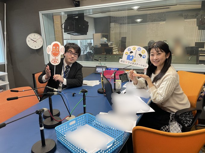ハピプラ内_人と防災未来センター研究員　松村圭悟さん